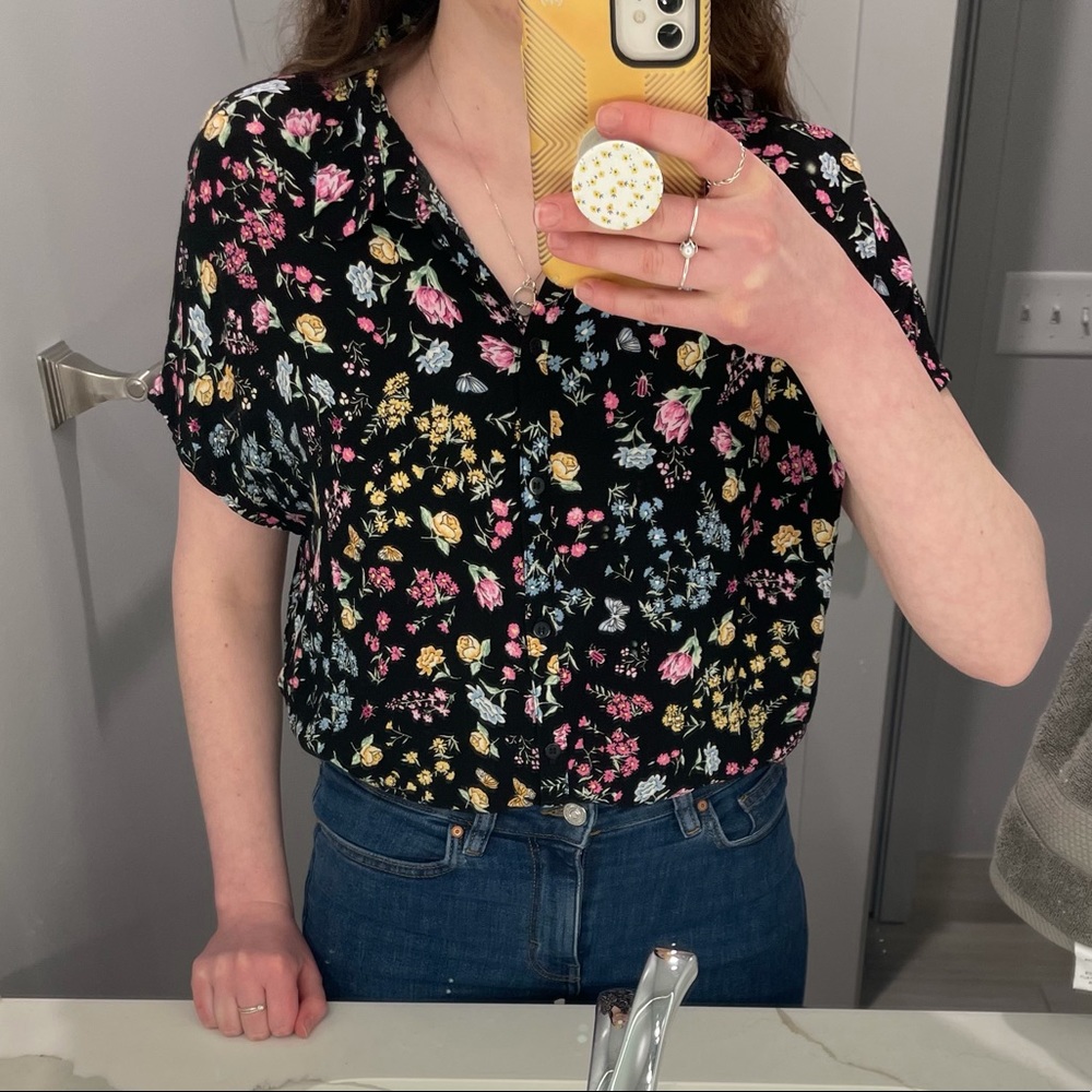 H&M Button Down Top